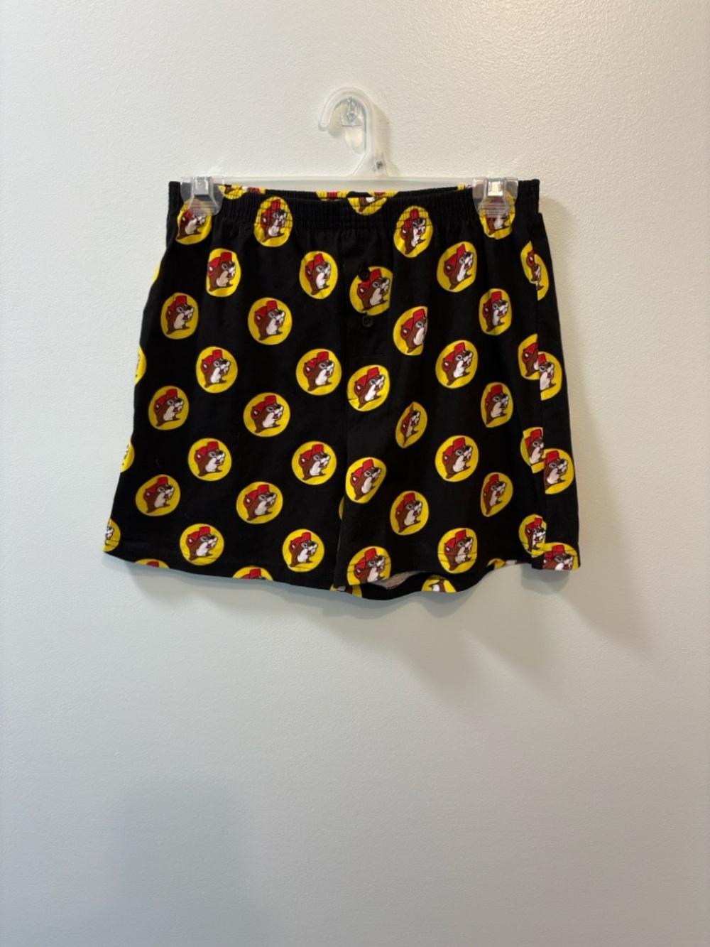 Black Buc-ee’s Graphic knit shorts